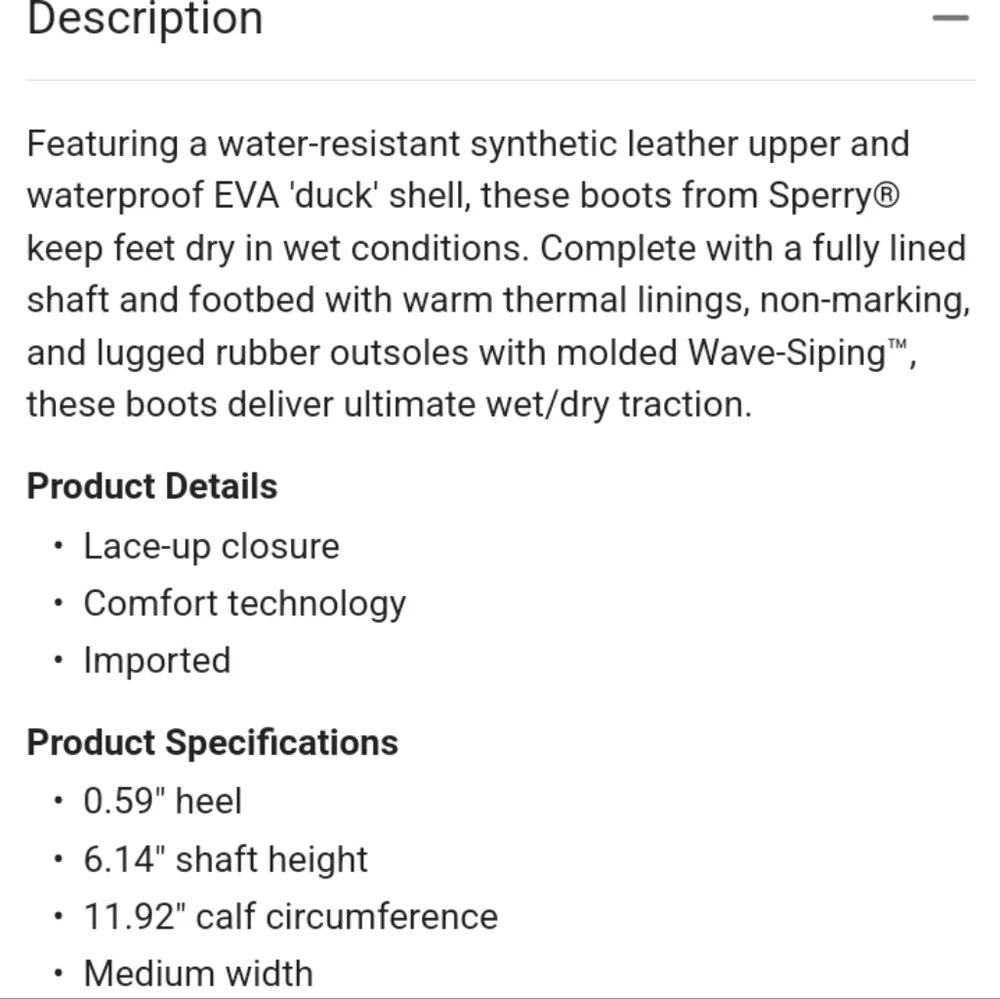 Sperry Top Sider Waterproof Duck Boot Olive and Tan